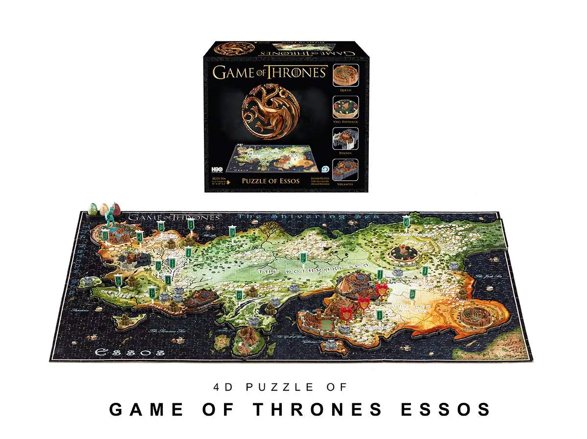 3d Map Of Westeros Puzzle Maps Of The World