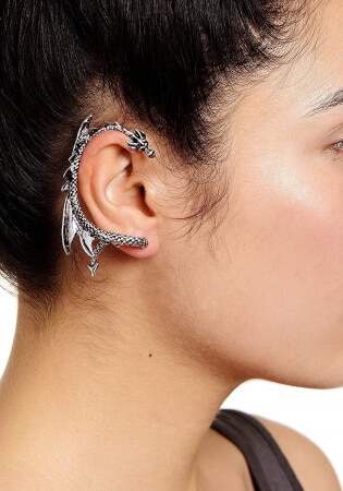 Dragon Ear Cuff Wrap Earring