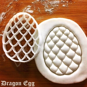 Dragon Egg cookie cutter