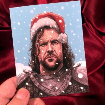 Game of Thrones Christmas card 3