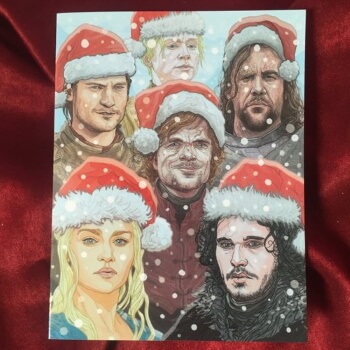Game of Thrones Christmas card