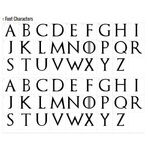 Game of Thrones Font