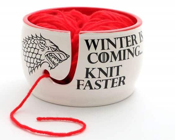 GoT Knitting Yarn Bowl