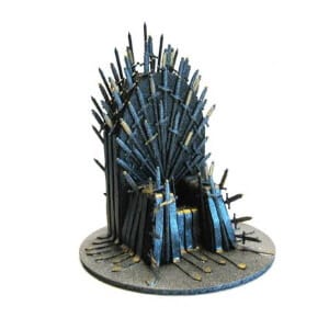 Iron Throne Cake Topper