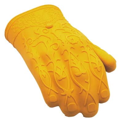 Jaime Gold Oven Mitt