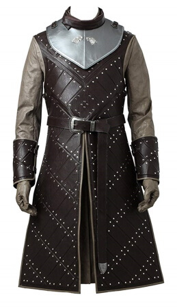 Jon Snow full leather suit