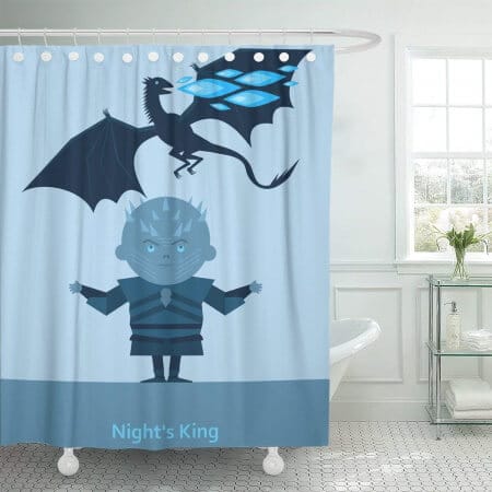 Night King Shower Curtain