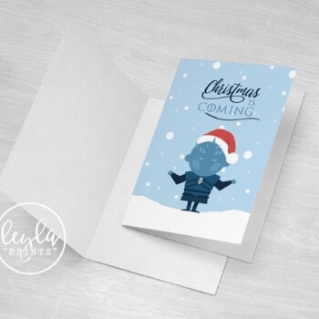 Night king Christmas card