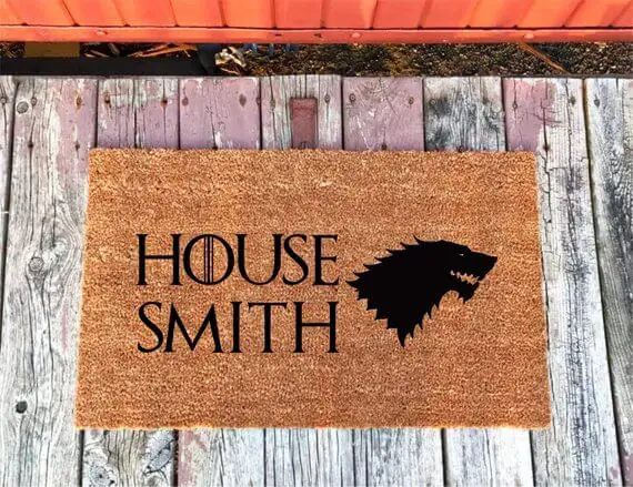 game of thrones Personalized Doormats