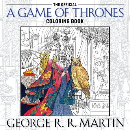 game of thrones coloring book