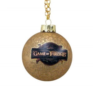 Game of Thrones Glass Ball Ornament