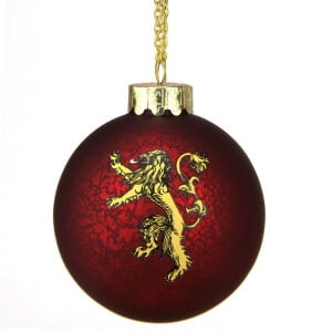 House Lannister Ball Ornament