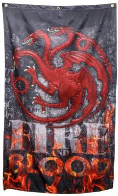 Fire and Blood Banner