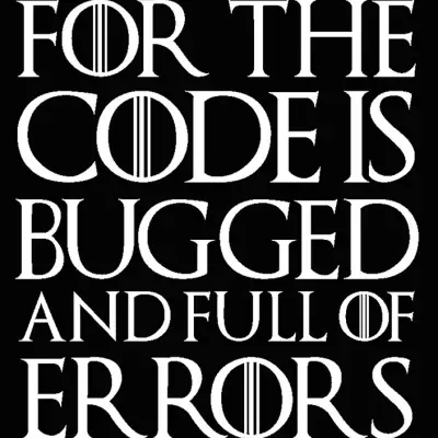 For the code is bugged and full of errors