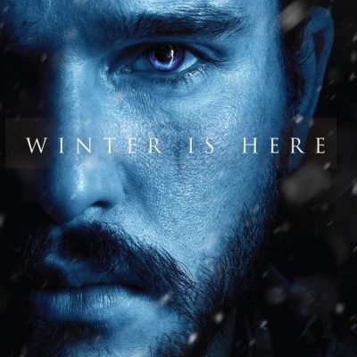 Jon Snow Winter is Here Poster