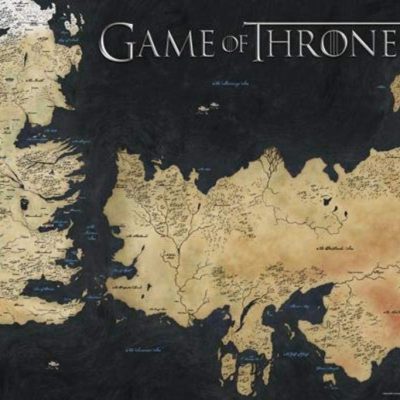 Map of Westeros Poster