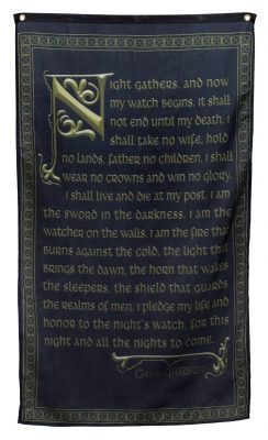 Night's Watch Oath Banner